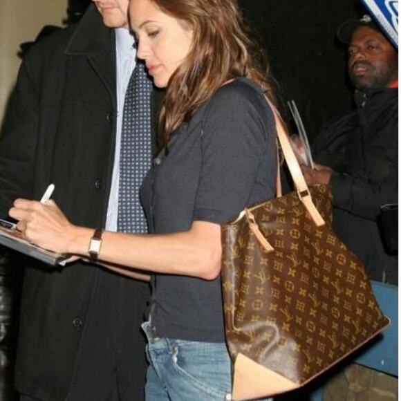💎✨AUTHENTIC✨💎Louis Vuitton Cabas Mezzo Shoulder Bag - Picture 1 of 9